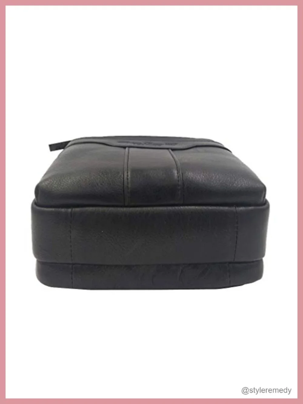 Genuine Leather Small Sling Shoulder Messenger Bag Crossbody for Men Women